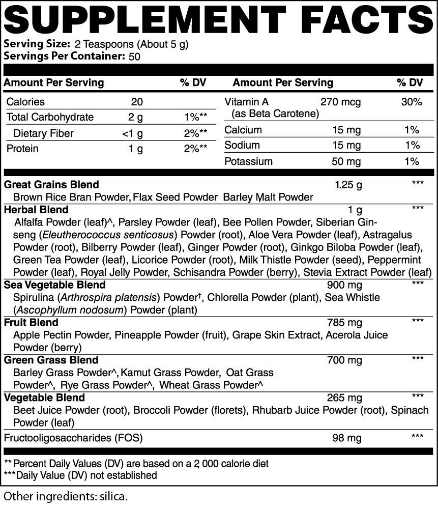 Ultra Cleanse Smoothie Greens