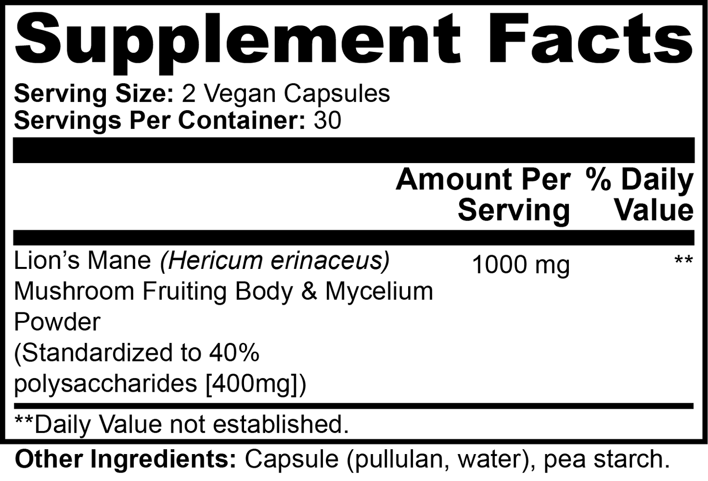 Lion's Mane Mushroom